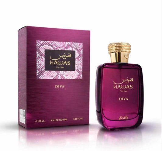 Hawas Diva Perfume 3.3oz